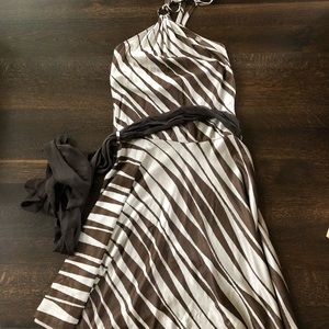 Halter midi dress